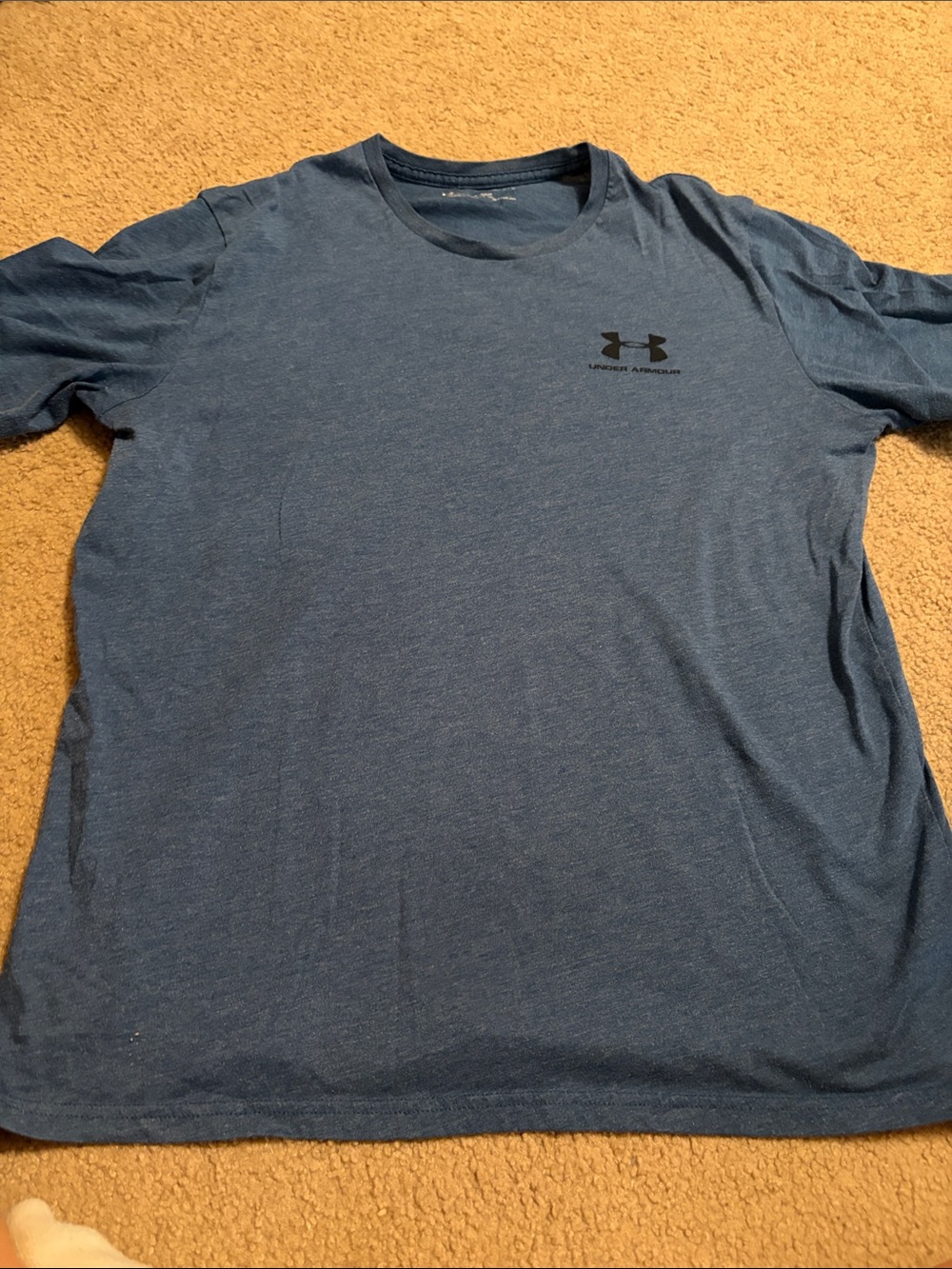 Under Armour Men’s Navy Heather Short-Sleeve Performance Tee